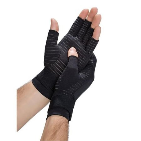 HABILIMENTHABILITACION Copper Fit Hand Relief Gloves, Small & Medium HA2669558